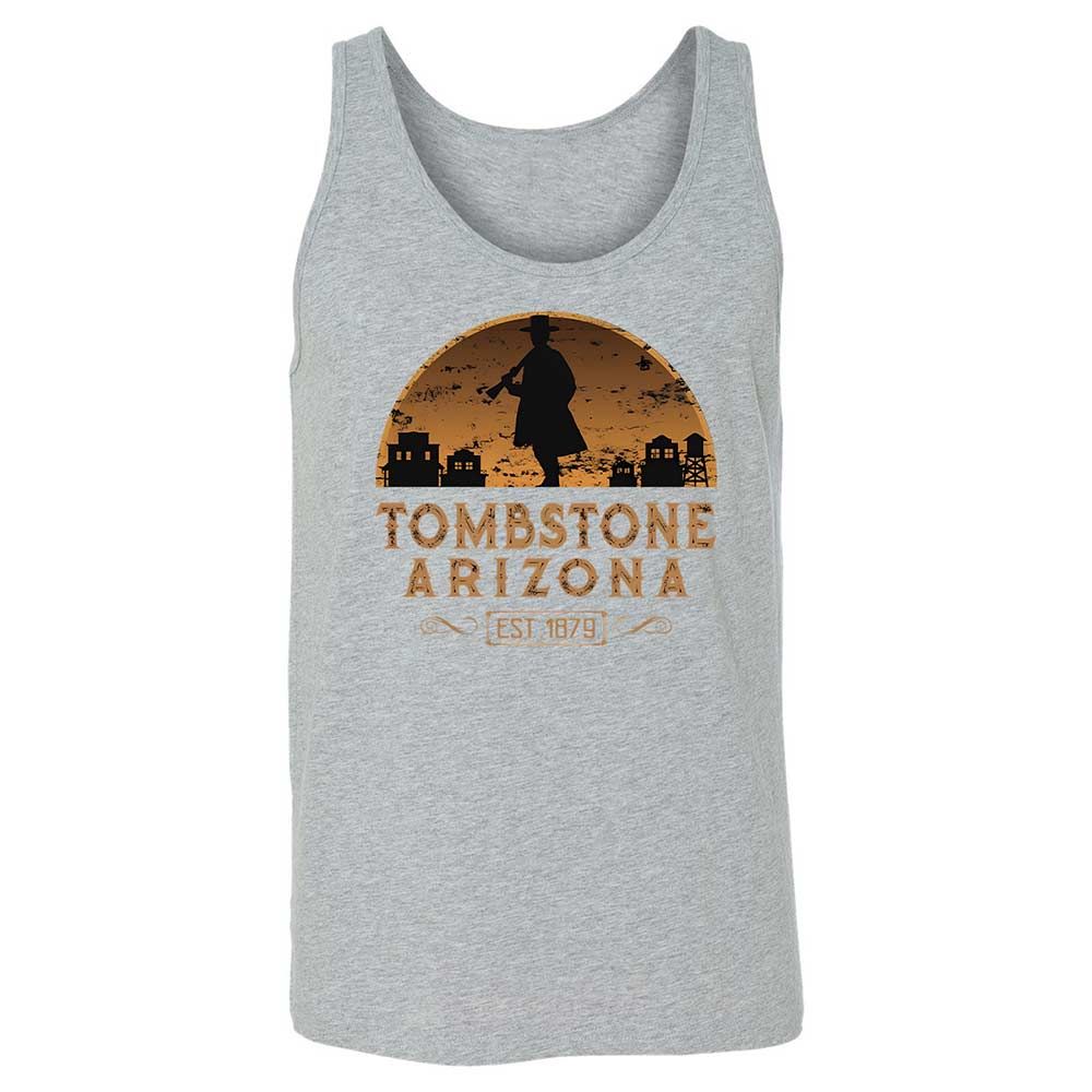 Tombstone Arizona Wild West - Athletic Heather - 10