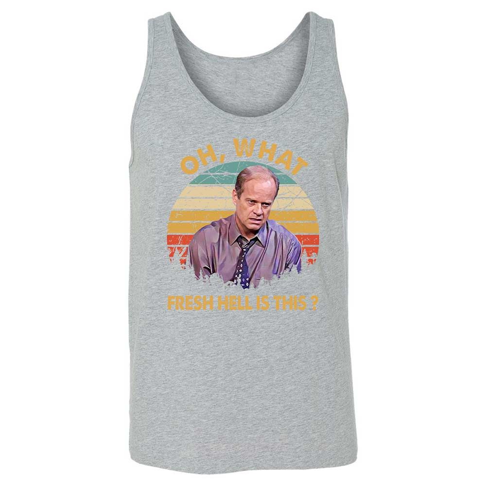 Oh What Fresh Hell Is This - Athletic Heather - 10