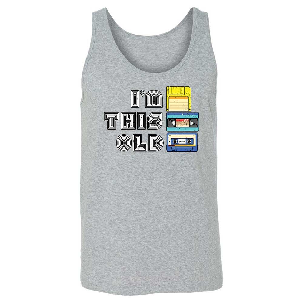 Unisex Jersey Tank - Black - Athletic Heather - 10