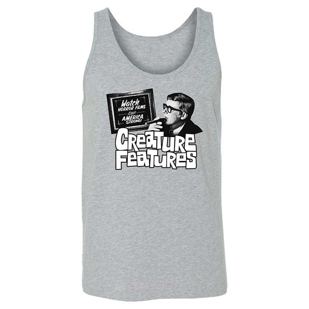 Bob Wilkins Creature Features - Athletic Heather - 10