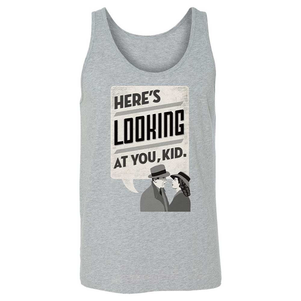 Here's Looking at You Kid - Athletic Heather - 10