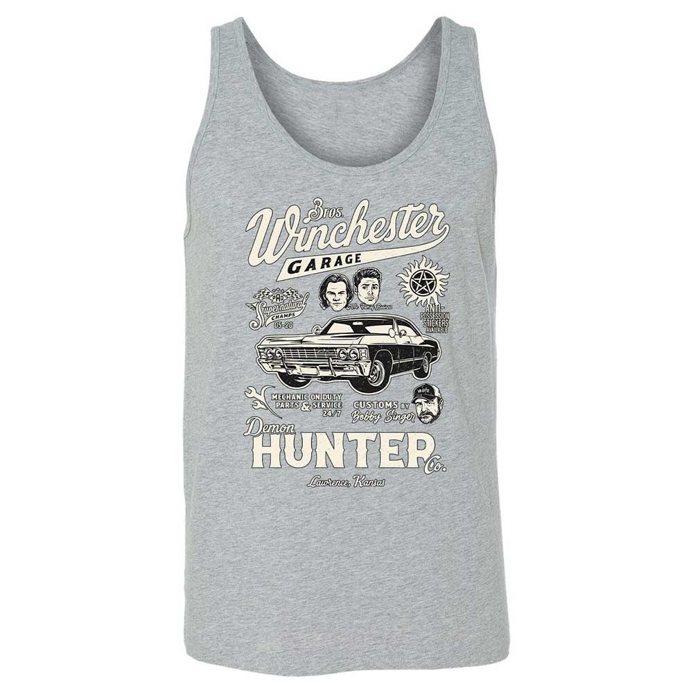 Unisex Jersey Tank - HXSVLR1Z - Athletic Heather - 10