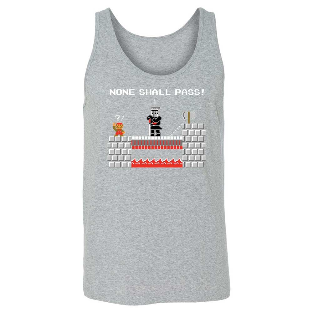 No Plumbers Shall Pass - Athletic Heather - 10