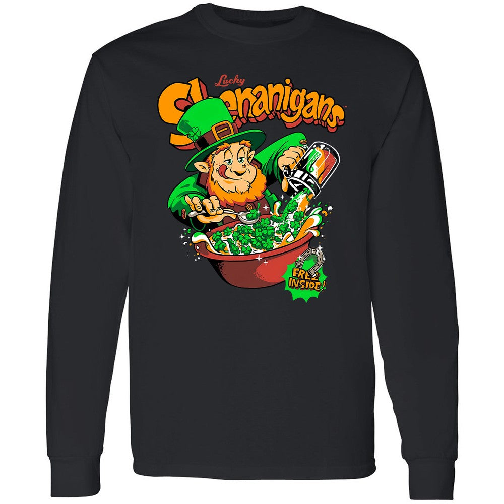 Long Sleeve T-Shirt - AAXJFVZ3 - Black - 10