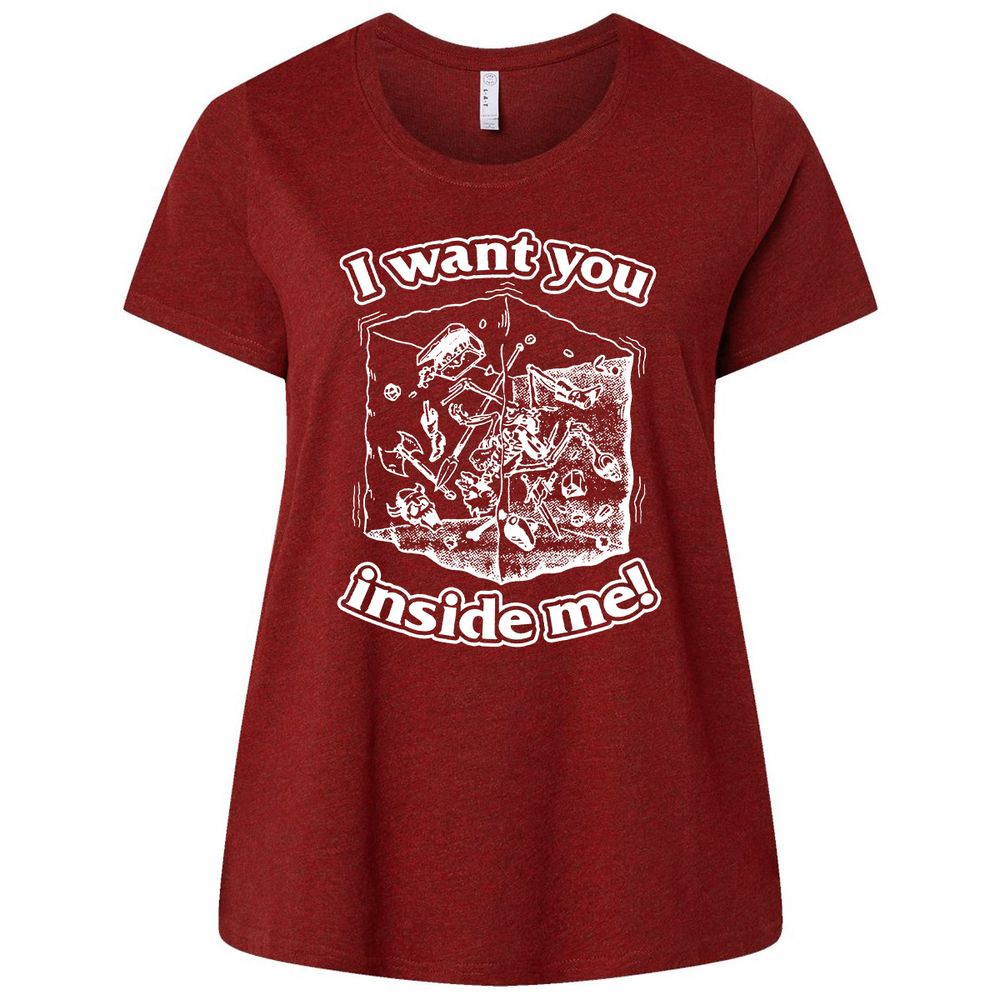 Ladies Curvy Jersey - 7ZKWE686 - Cardinal - 10