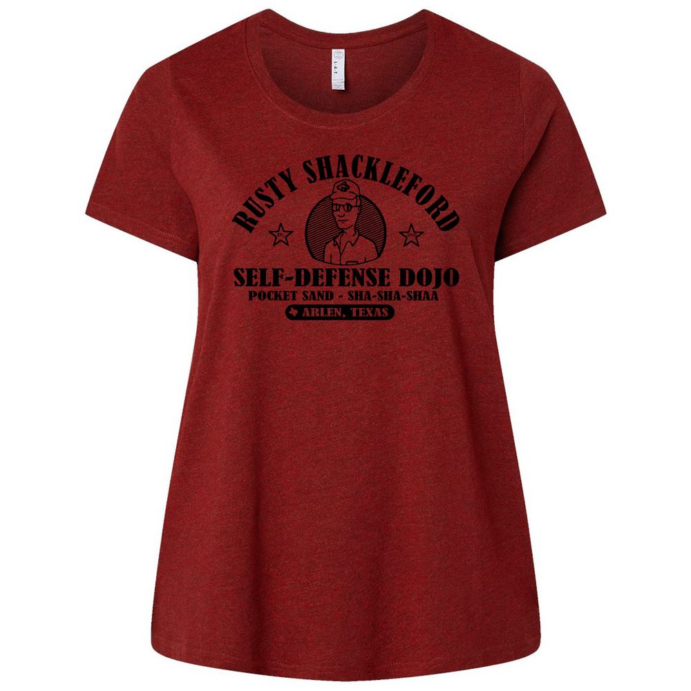 Ladies Curvy Jersey - SR5KKRDQ - Cardinal - 10