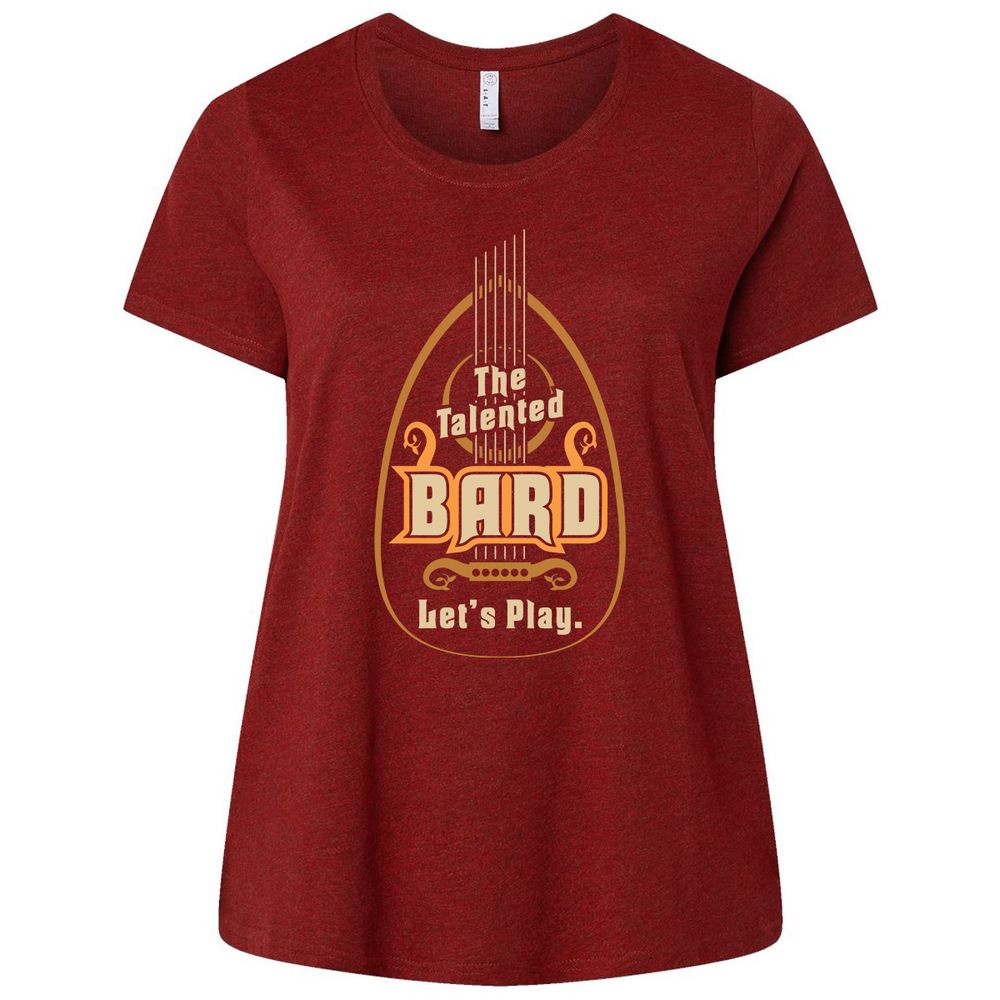 Ladies Curvy Jersey - DT58NGP3 - Cardinal - 10