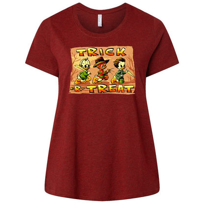 Ladies Curvy Jersey - 8UBENDLQ - Cardinal - 10