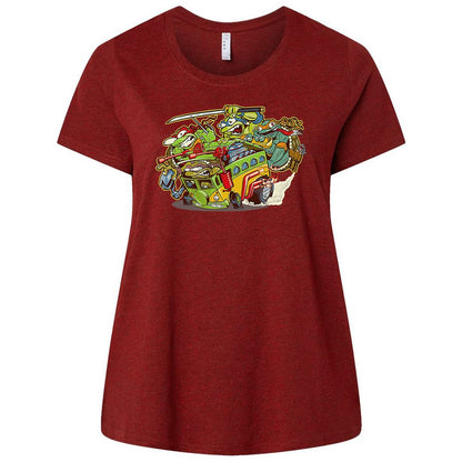 Ladies Curvy Jersey - CEEWEVWX - Cardinal - 10