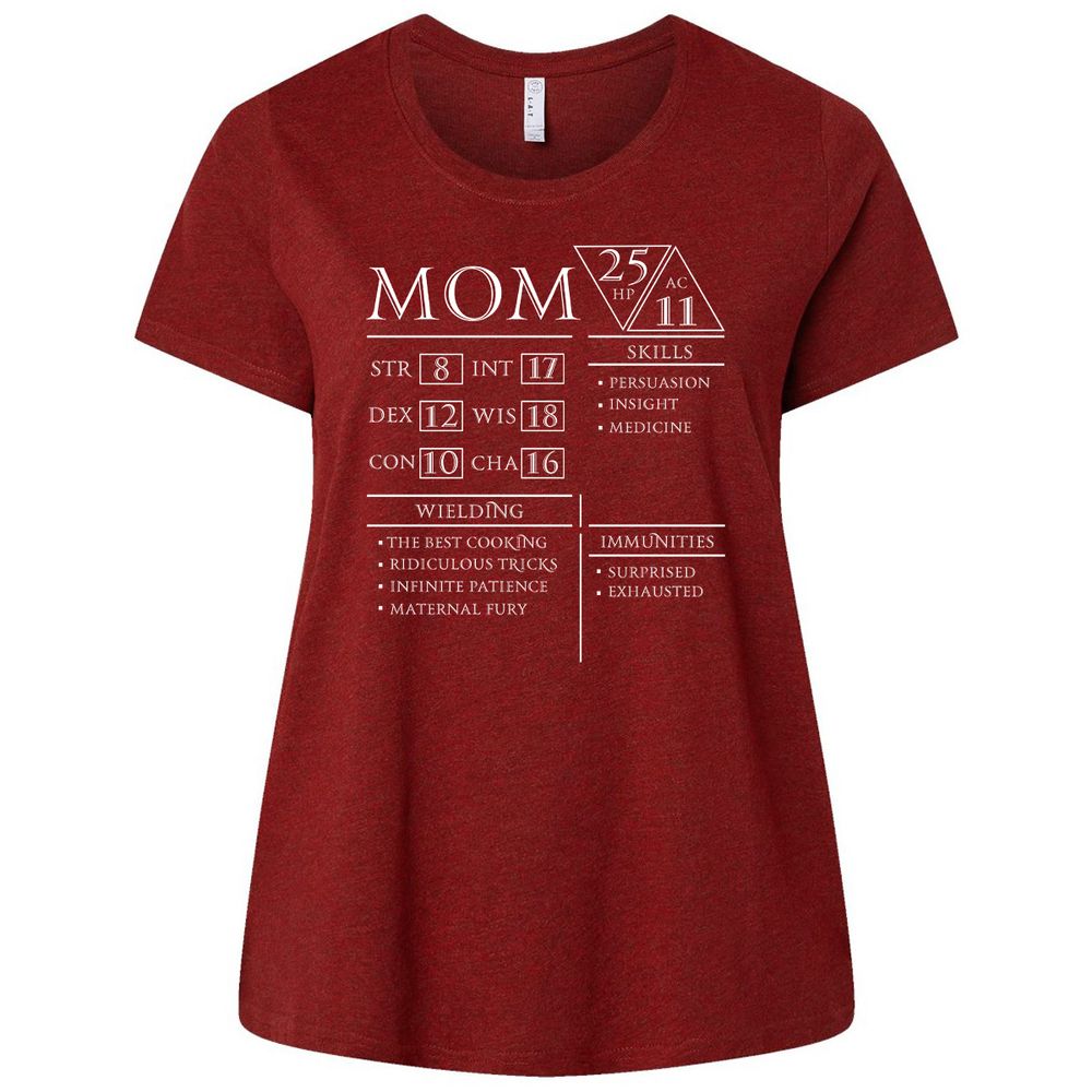 Ladies Curvy Jersey - UF4L7K2K - Cardinal - 10