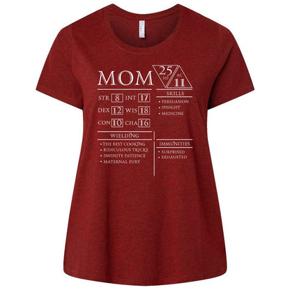 Ladies Curvy Jersey - UF4L7K2K - Cardinal - 10