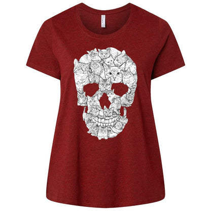 Ladies Curvy Jersey - QS67ASM8 - Cardinal - 10