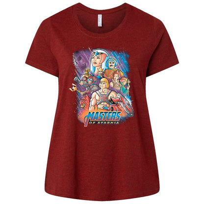 Ladies Curvy Jersey - GL77CBFC - Cardinal - 10