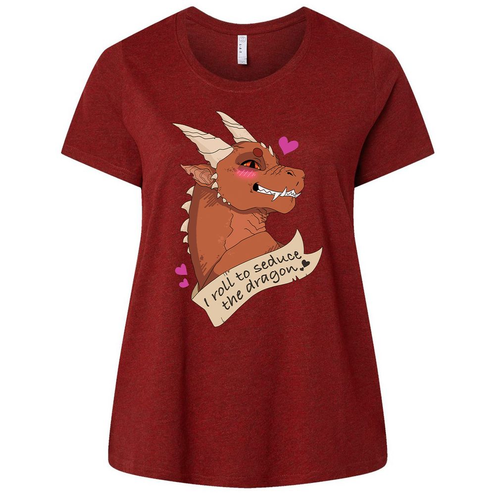 Ladies Curvy Jersey - T4HAEV5T - Cardinal - 10