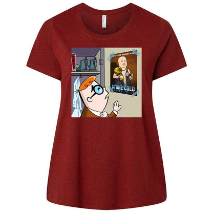 Ladies Curvy Jersey - 85NL2B7M - Cardinal - 10