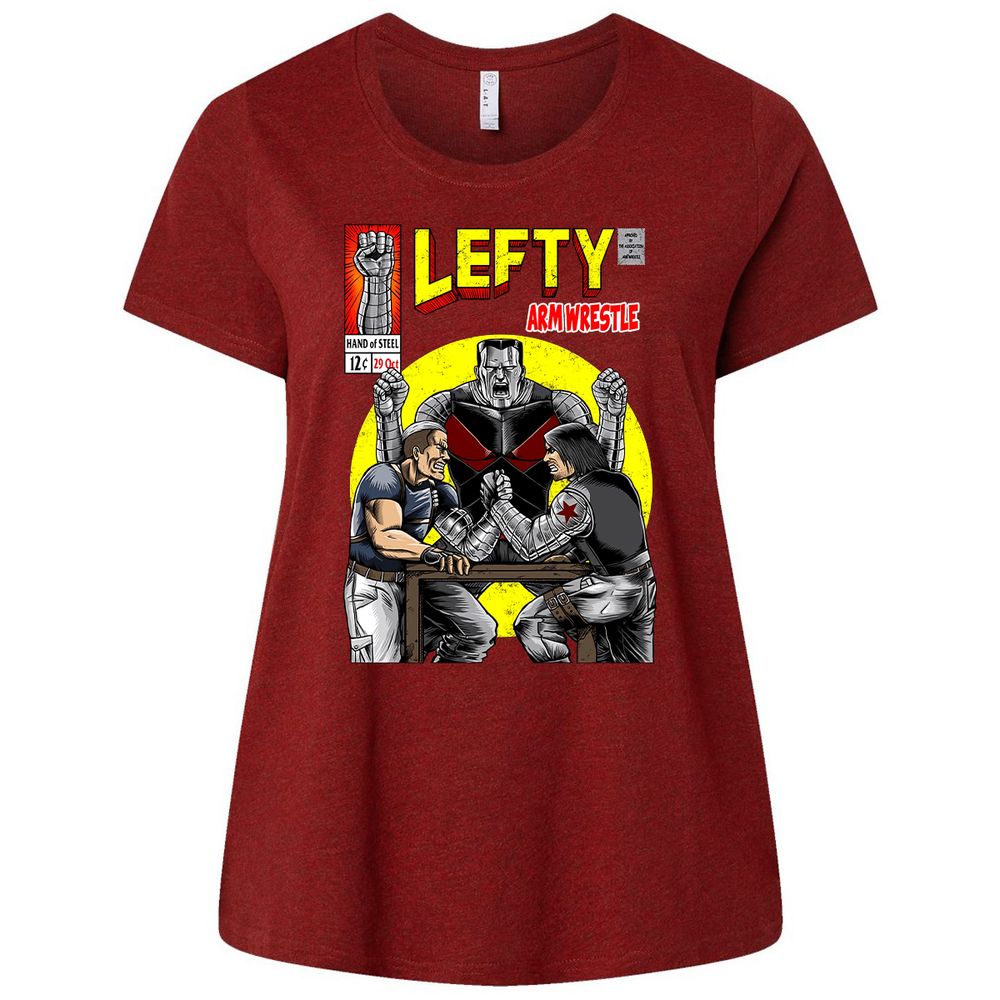 Ladies Curvy Jersey - 7EWESBY4 - Cardinal - 10