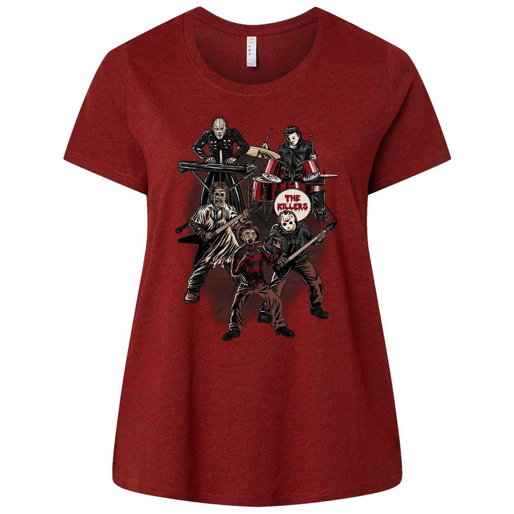 Ladies Curvy Jersey - UQG4PM1Y - Cardinal - 10