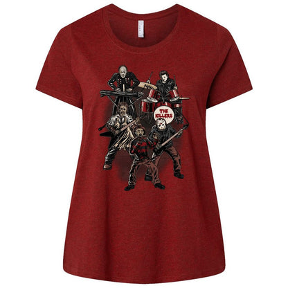 Ladies Curvy Jersey - UQG4PM1Y - Cardinal - 10