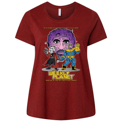 Ladies Curvy Jersey - 36AM3DQS - Cardinal - 10