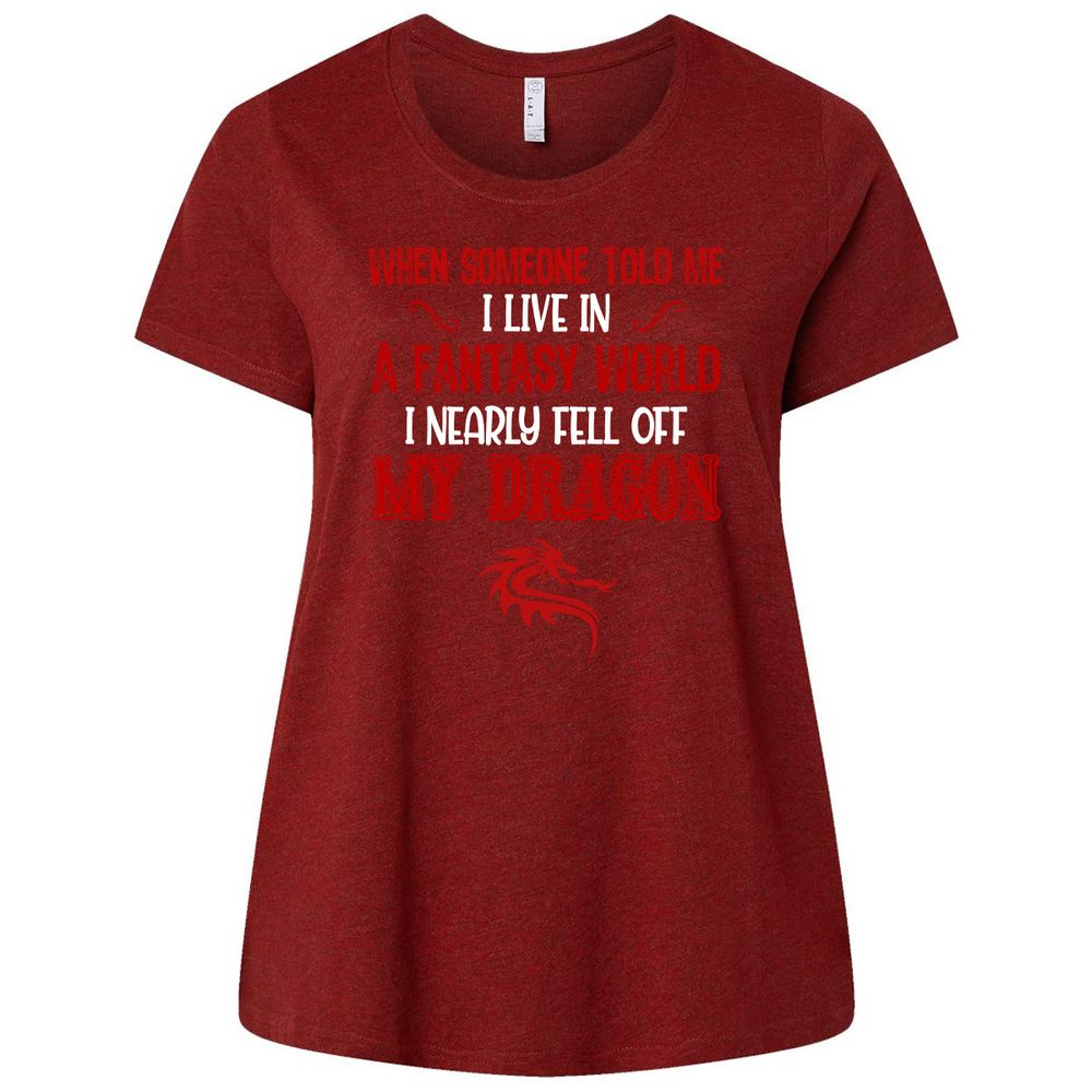 Ladies Curvy Jersey - B6SRM999 - Cardinal - 10