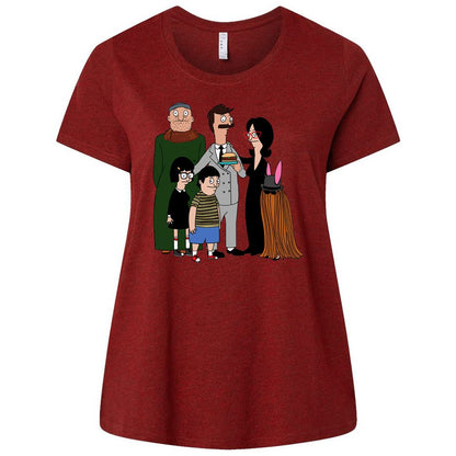 Ladies Curvy Jersey - Q2YSVAG3 - Cardinal - 10