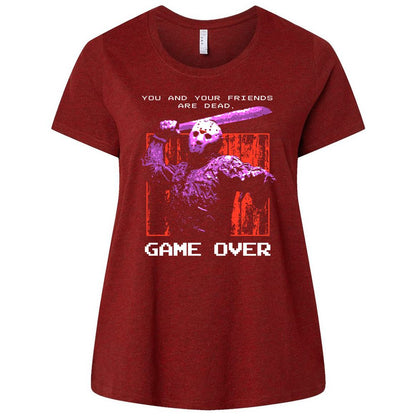 Ladies Curvy Jersey - PHDSN3LL - Cardinal - 10