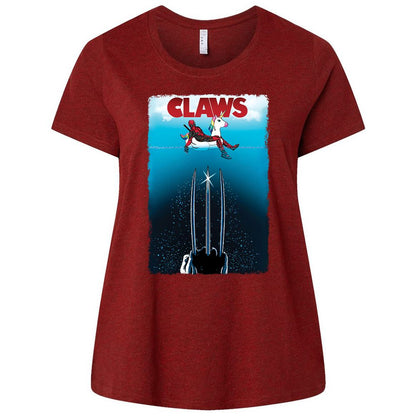 Ladies Curvy Jersey - DYVB3PNZ - Cardinal - 10