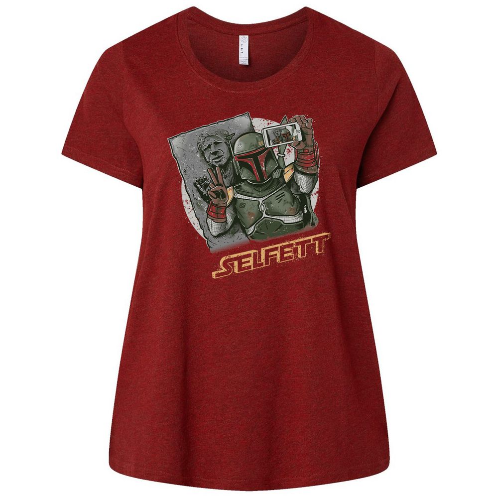 Ladies Curvy Jersey - 2ZWY4VH8 - Cardinal - 10