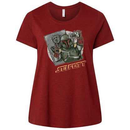 Ladies Curvy Jersey - 2ZWY4VH8 - Cardinal - 10