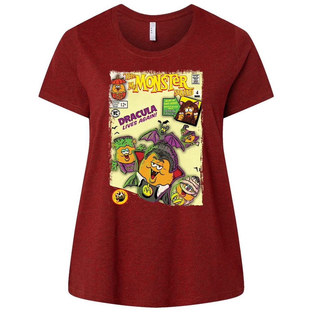 Ladies Curvy Jersey - ZPNVMA3J - Cardinal - 10