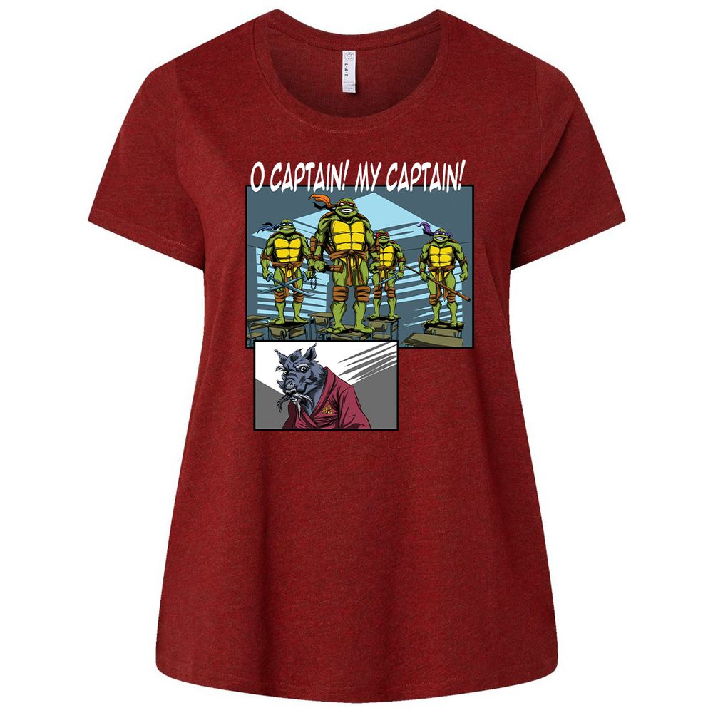 Ladies Curvy Jersey - UYETKGD5 - Cardinal - 10