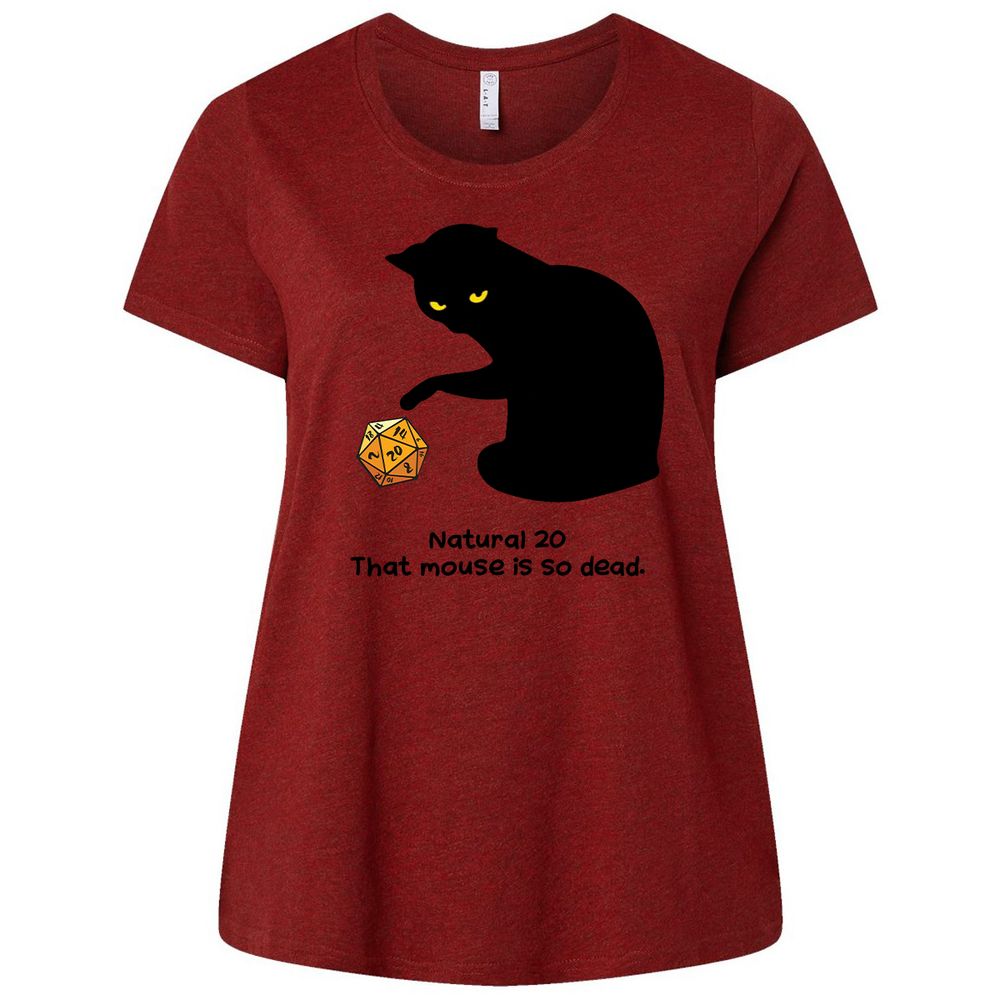 Ladies Curvy Jersey - EAGBGCZ8 - Cardinal - 10