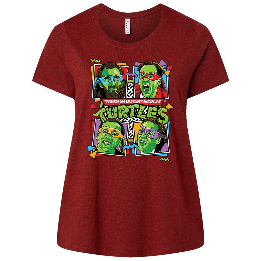 Ladies Curvy Jersey - 6RUZJGDP - Cardinal - 10