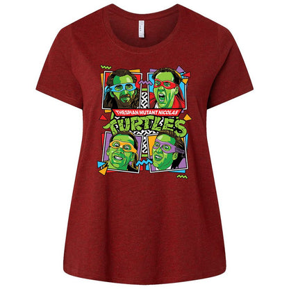 Ladies Curvy Jersey - 6RUZJGDP - Cardinal - 10