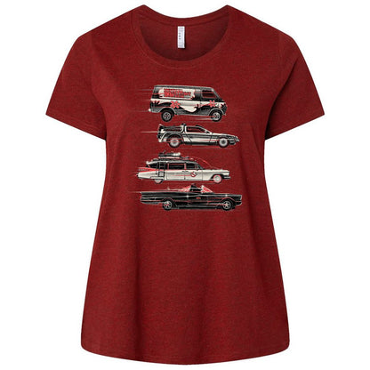 Ladies Curvy Jersey - CUFWNSSW - Cardinal - 10