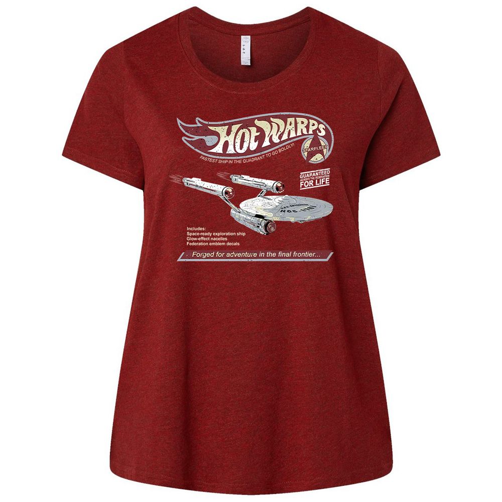 Ladies Curvy Jersey - 1Y7YNM92 - Cardinal - 10