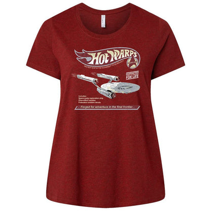 Ladies Curvy Jersey - 1Y7YNM92 - Cardinal - 10