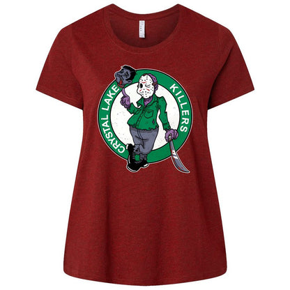 Ladies Curvy Jersey - Y6MK3JCQ - Cardinal - 10