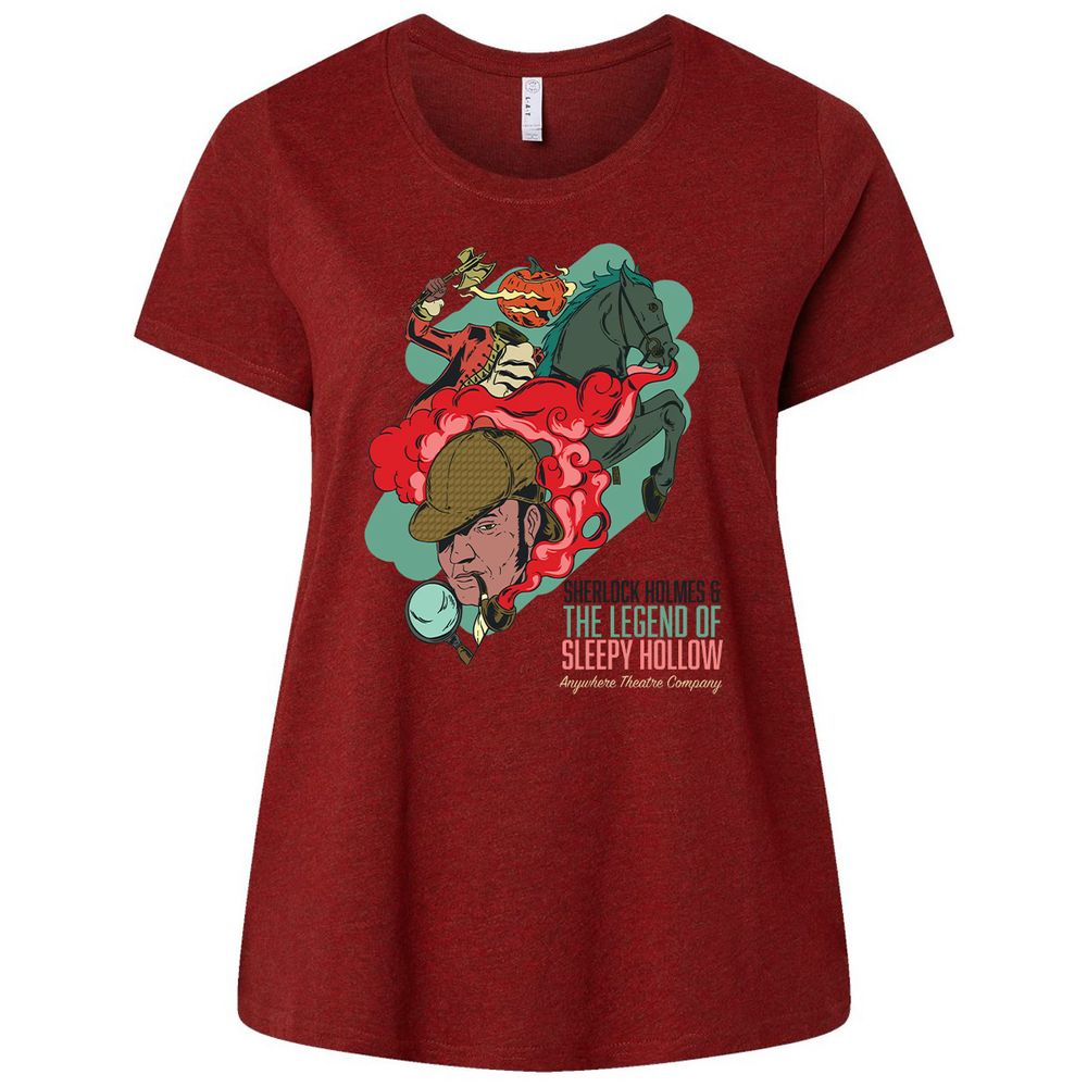 Ladies Curvy Jersey - 7D4A71BB - Cardinal - 10