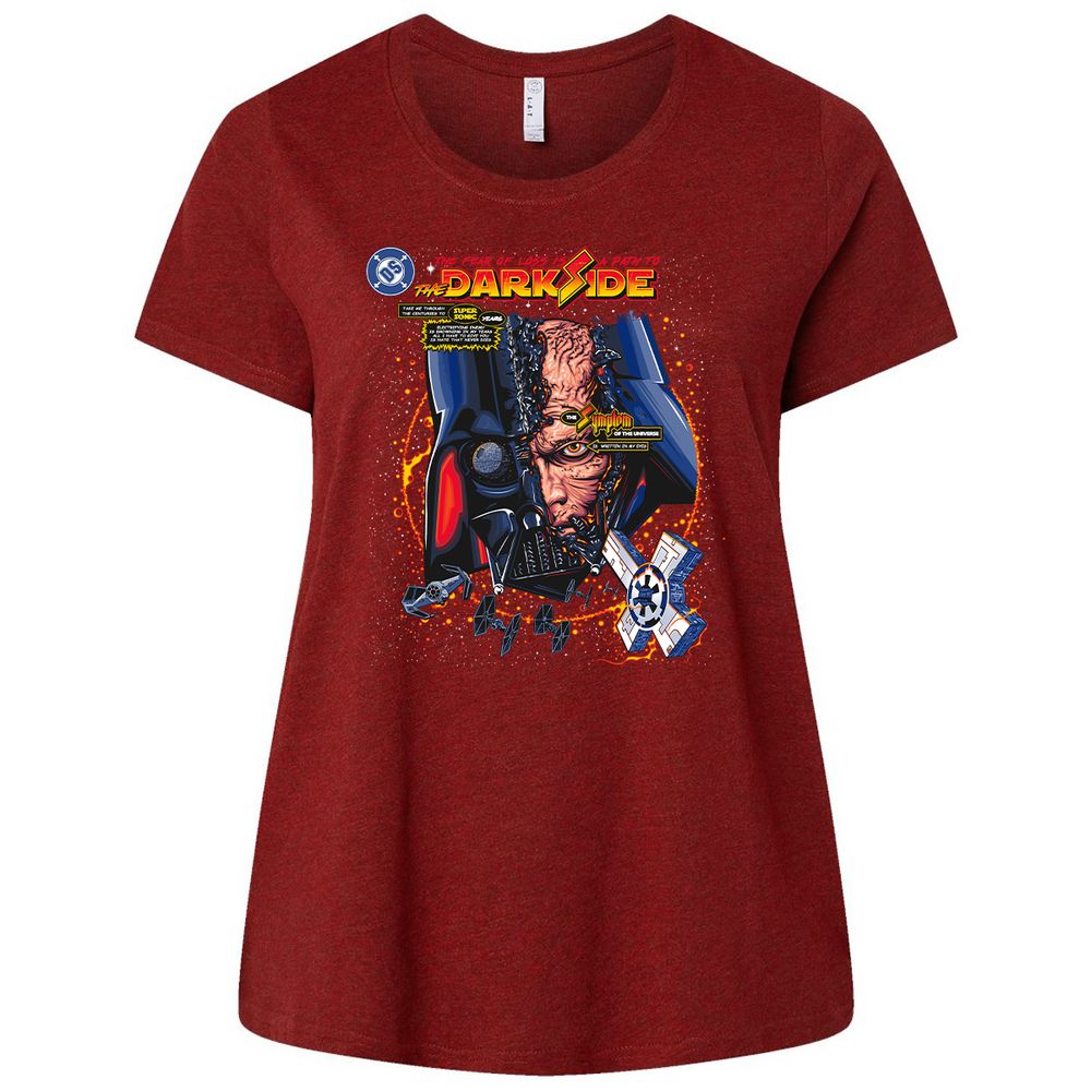 Ladies Curvy Jersey - DDCWNMY1 - Cardinal - 10