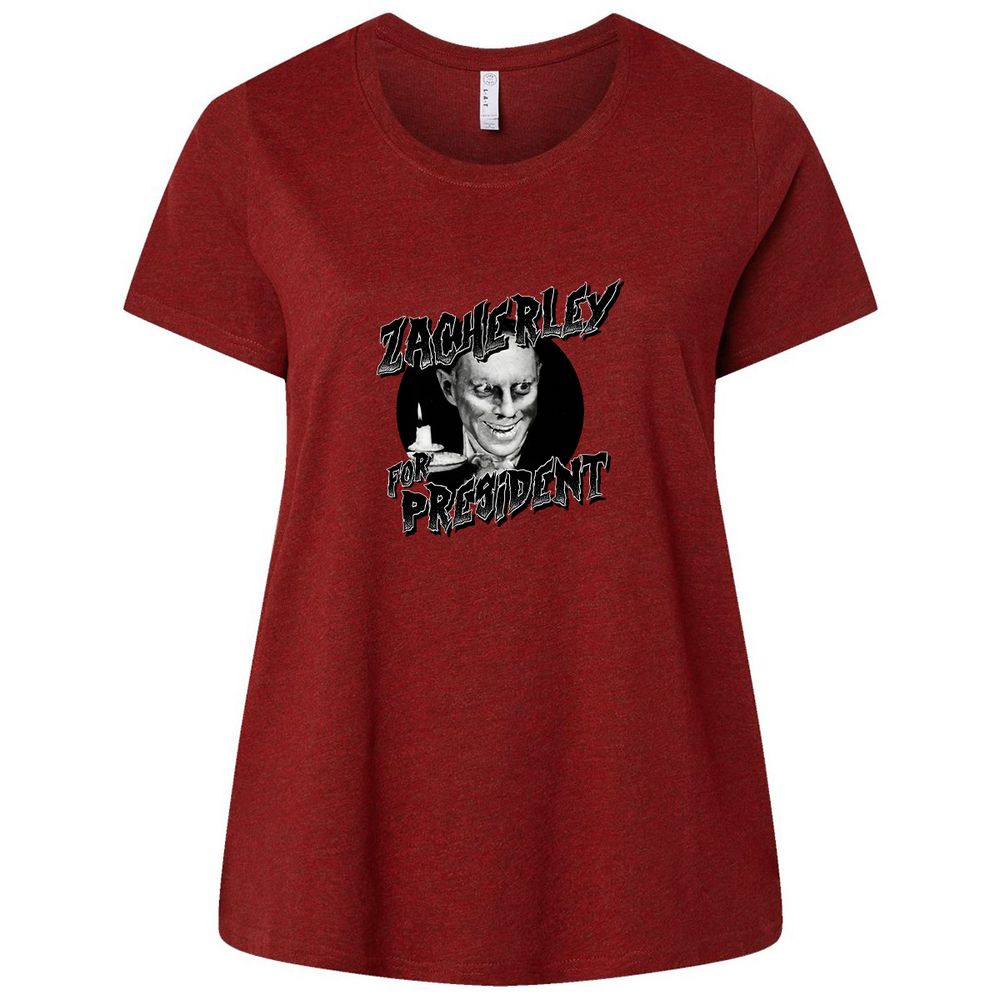 Ladies Curvy Jersey - AZF4AYTN - Cardinal - 10