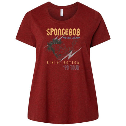 Ladies Curvy Jersey - YM844943 - Cardinal - 10