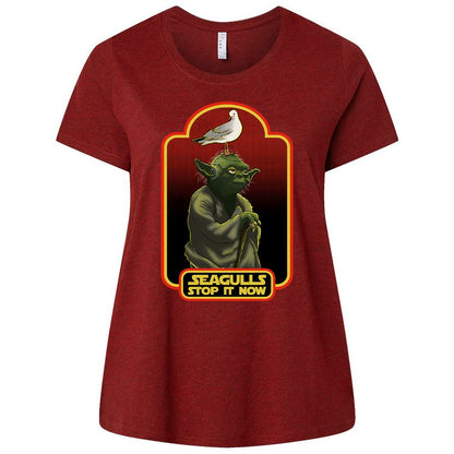 Ladies Curvy Jersey - X7UE2U7H - Cardinal - 10