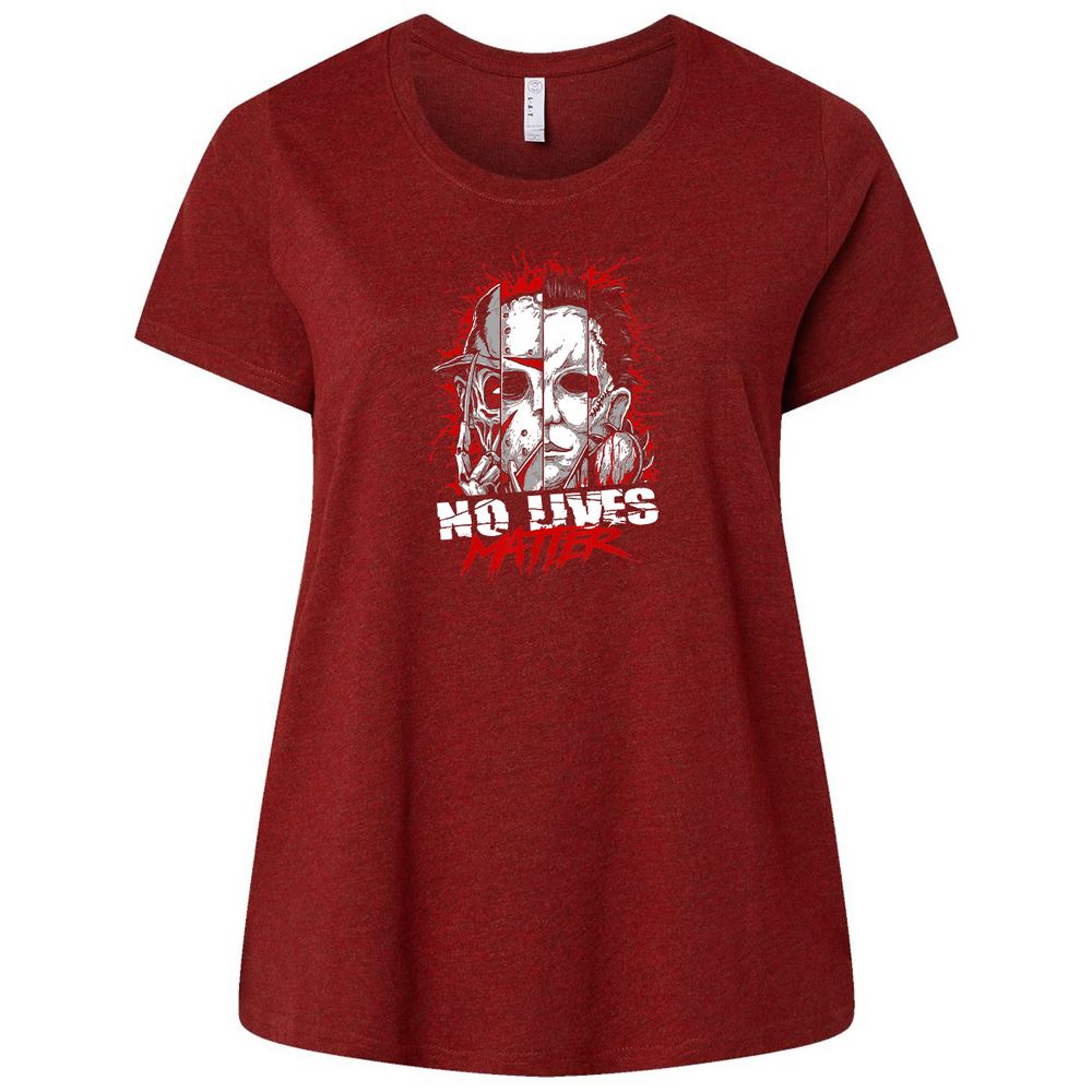 Ladies Curvy Jersey - TFWAWGAD - Cardinal - 10