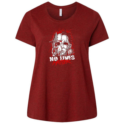 Ladies Curvy Jersey - TFWAWGAD - Cardinal - 10