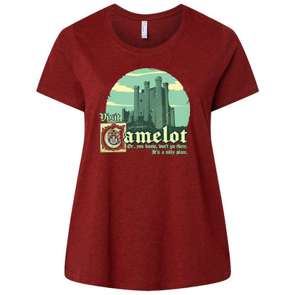 Ladies Curvy Jersey - 2TYKUMEQ - Cardinal - 10