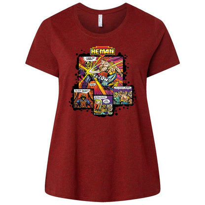 Ladies Curvy Jersey - KUCX6S4Y - Cardinal - 10