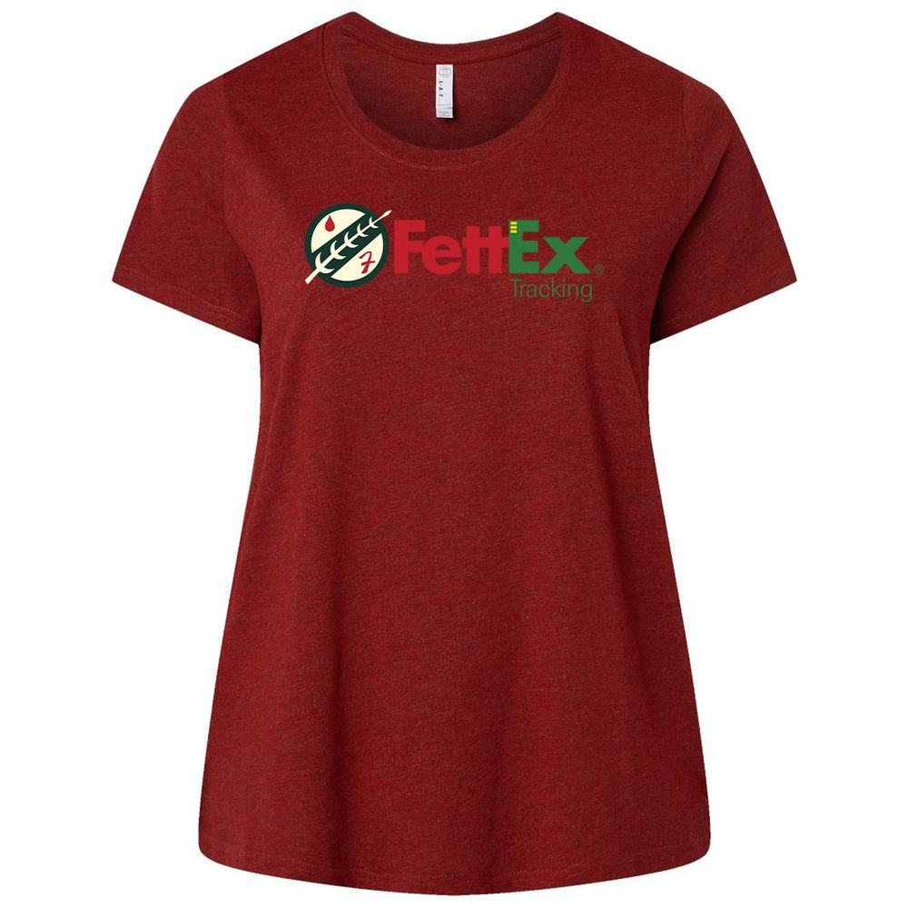 Ladies Curvy Jersey - GX97Q3A8 - Cardinal - 10