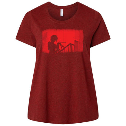 Ladies Curvy Jersey - W194JEK2 - Cardinal - 10