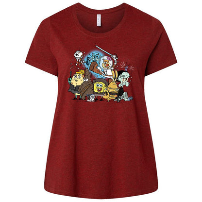 Ladies Curvy Jersey - S8KWLRHC - Cardinal - 10